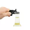 Delphin Carpener Porte-clés Ouvre-bouteille Noir