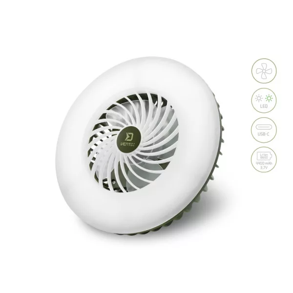 Delphin Ventix Ventilateur avec Éclairage 4400mAh
