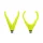 Delphin HoldSet Kit de support de canne Jaune