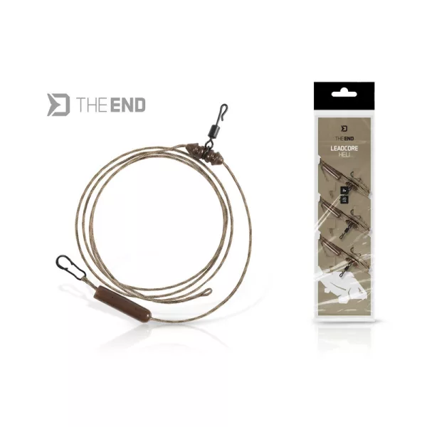 Delphin The End Montage Leadcore Héli 80cm 3 pièces