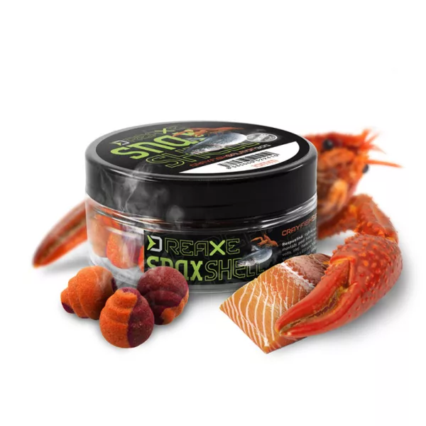 Delhpin D Snax Shell 12mm Saumon - Écrevisse Wafters Solubles 30gr