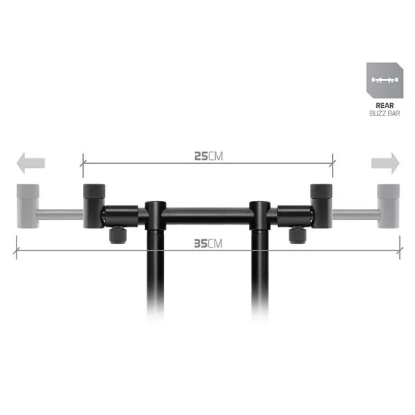 Delphin RPX ProStalx BW FlexiMag Hátsó Buzz Bar 2 Bothoz