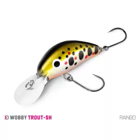 Delphin Wobby Trout-SH Rainbo 4cm 4gr Wobbler