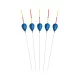 Cralusso Golf transparent tige en fibre de verre 4