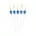 Cralusso Golf transparent tige en fibre de verre 6