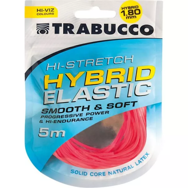 Trabucco HI-Stretch Hybrid Elastic 1,8mm Élastique Hybride pour canne à emmanchement 5m