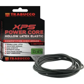   Trabucco Power Core HW Elastic 2,5mm Élastique tubulaire noir 3m