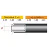 Trabucco XPS Cluster Bushes Ptfe Match Kit de douilles en Téflon 2 pièces