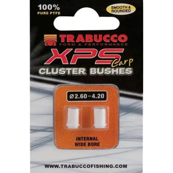 Trabucco XPS Cluster Bushes Ptfe Carp Kit de douilles en Téflon 2 pièces
