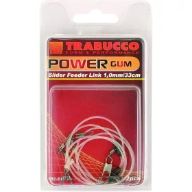 Trabucco Power Gum/Slider Rig 1,0mm Montage Feeder 2db
