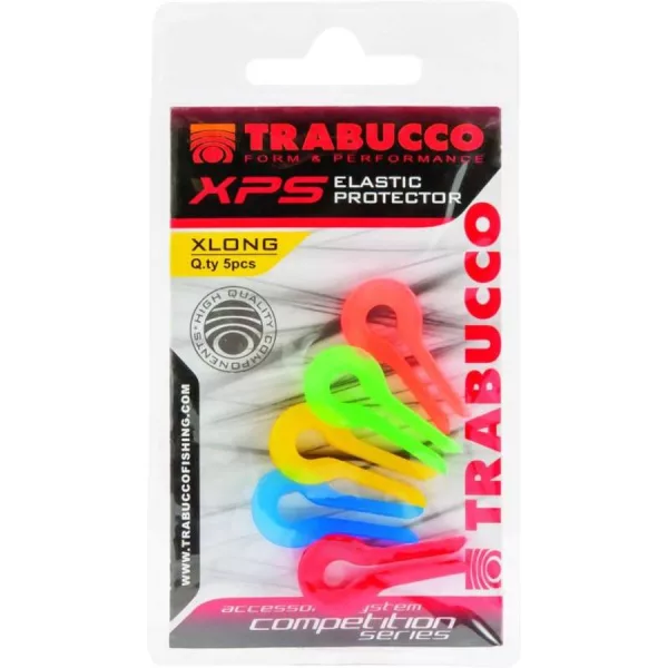 Trabucco XPS XL Fixation de Canne et Protecteur en Caoutchouc pour Canne à Emboîtement 5 pièces