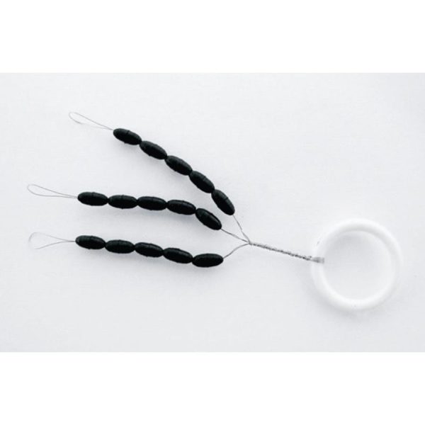 Trabucco Fl.Stop Noir Bouchon en caoutchouc Tailles Assorties