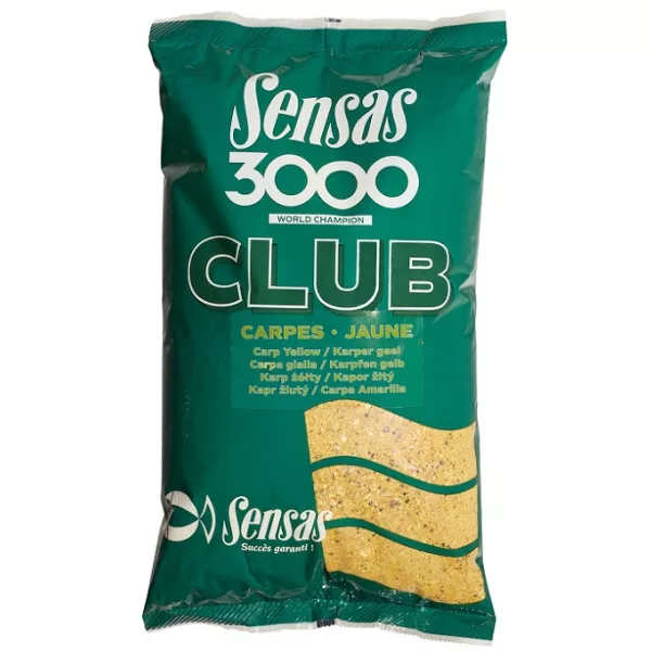 Sensas 3000 Club Carpe - Gros Poisson Jaune Amorce 2,5kg