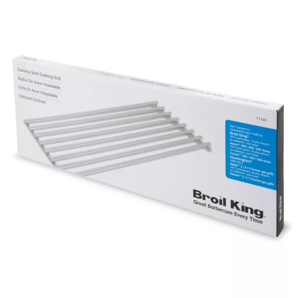 Broil King Baron/Crown Kerek Sütőrács 44.3x16cm Rozsdamentes