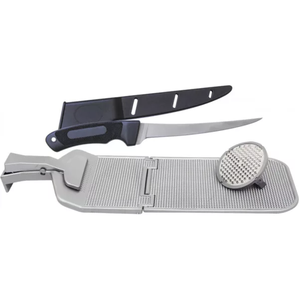 Planche à nettoyer le poisson avec couteau à fileter Outdoor en cadeau