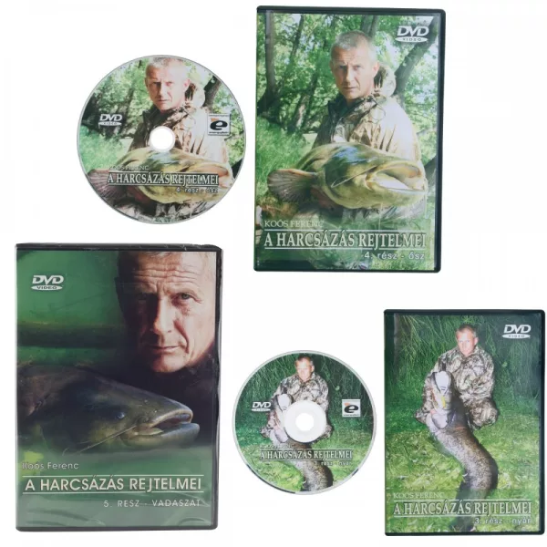 Koós DVD pêche au silure Triopack