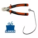 Wizard pince à sertir pour bas de ligne en acier CADEAU avec hameçon Swimbait
