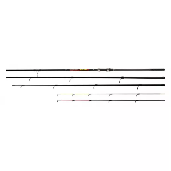 Benzár Classic Method Feeder Canne à Pêche 3,90m 100-150gr