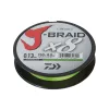 Daiwa J-Braid X8 Chartreuse 0,18mm 300m Fonott Főzsinór