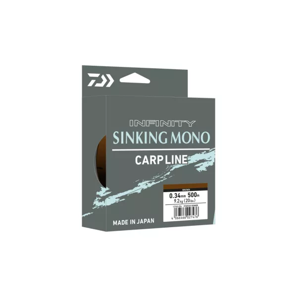 Daiwa Infinity Sinking Mono Dark Olive 0,34mm 500m Monofil Főzsinór