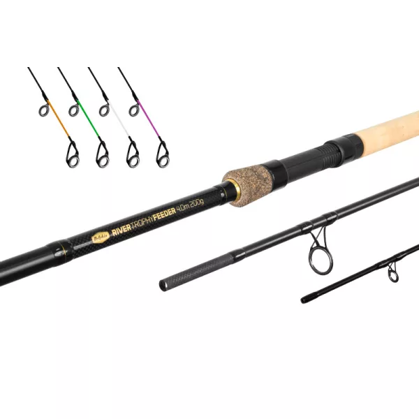 Delphin RIVER Trophy canne feeder X-TRA + 4 scions 360cm/200g