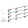 Pointe Delphin Carbon U-HEAVY River Trophy 360/400cm rose