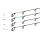 Delphin RIVER Trophy Feeder - kit de 4 scions 300/160g