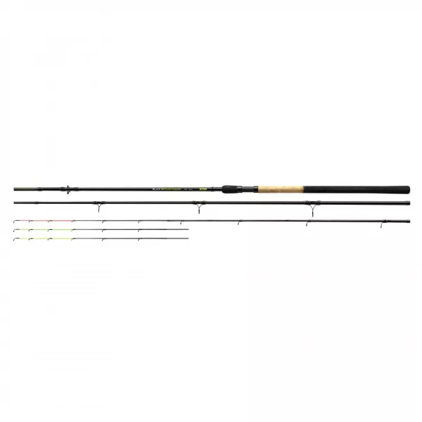 Stég Black Method Feeder 330MH 30-90gr 3+3 pièces Canne Feeder