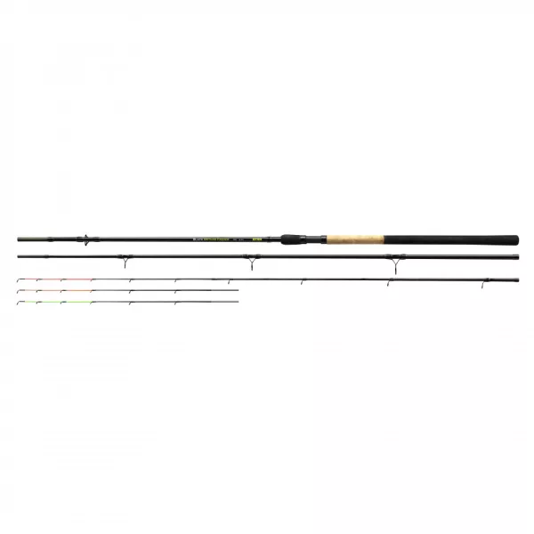 Stég Black Method Feeder 390XH 50-150gr 3+3 pièces Canne Feeder