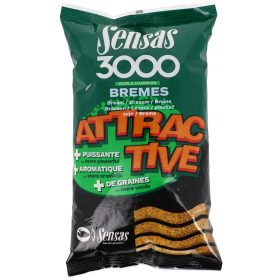 Sensas 3000 Attractive Brèmes Amorçage 1kg