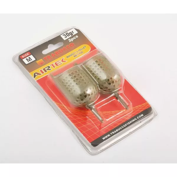 Trabucco Airtek Maggot-Pellet M Panier Method 20gr 2pcs