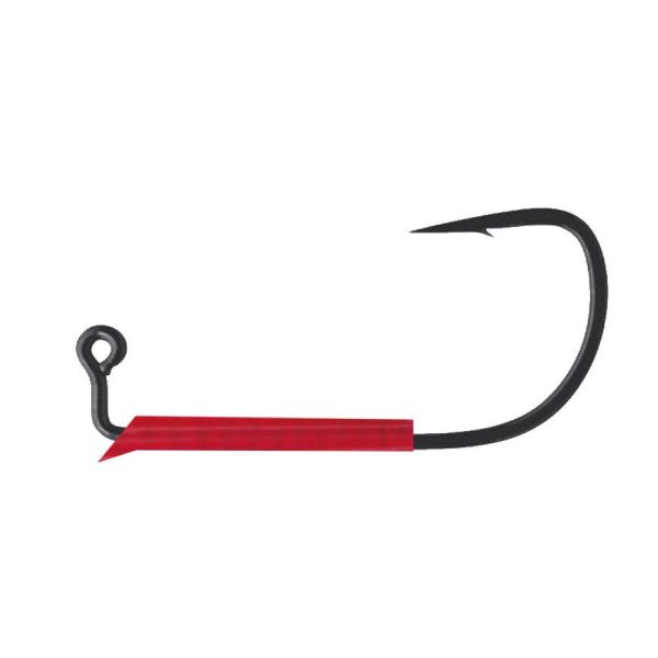 Hameçon Jig Gamakatsu Preda Soarin Roll #4 à œillet, barbelé, pour poissons carnassiers