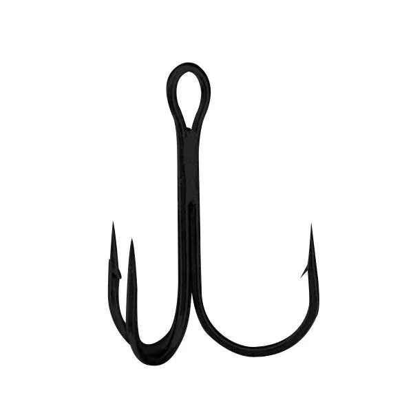 Gamakatsu Preda 13N Treble Hooks Nickel Hameçon triple à œillet, barbelé #1