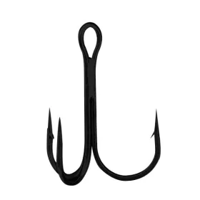   Gamakatsu Preda 13N Treble Hooks Nickel Hameçon triple à œillet, barbelé #6