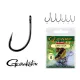 Gamakatsu G-Carp super Noir 1/0 10 pièces/paquet Hameçon feeder à œillet barbelé