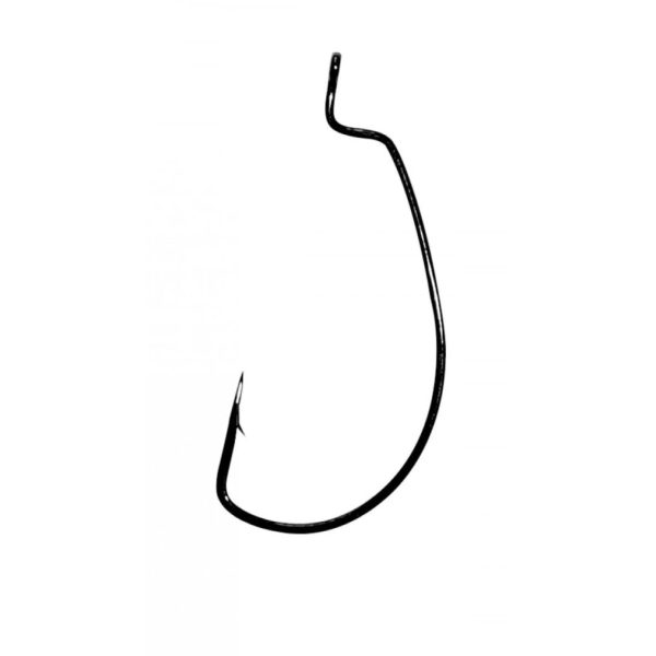 Gamakatsu Ver Offset Noir 5/0 5 pièces/paquet À œillet Avec ardillon Hameçon pour poissons carnassiers