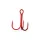 Gamakatsu Preda 13R Treble Hooks Red Hameçons triples à œillet, barbelés #2