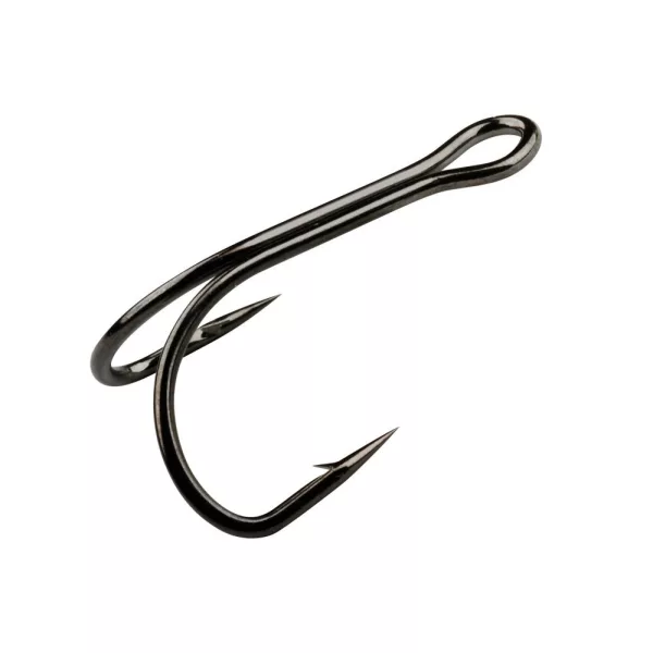 Gamakatsu Preda Double 21 Hooks Black Hameçon Double à Œillet et à Barbe #8