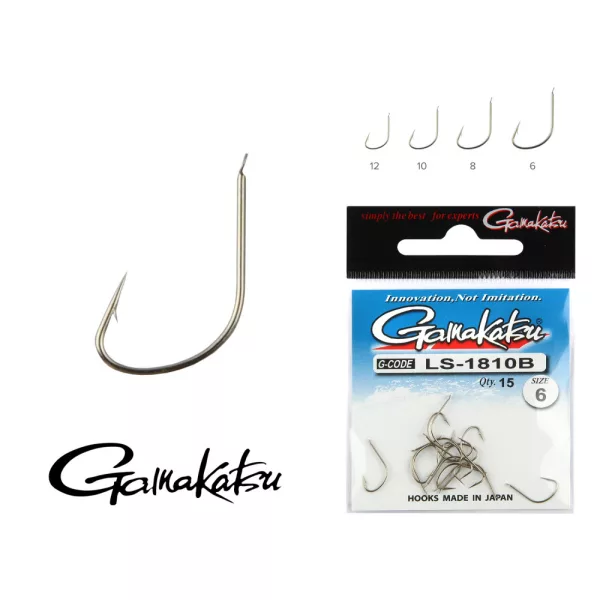 Gamakatsu LS-1310B/016 N/L Bronze 16 19 pièces/paquet Hameçon feeder à palette et à ardillon
