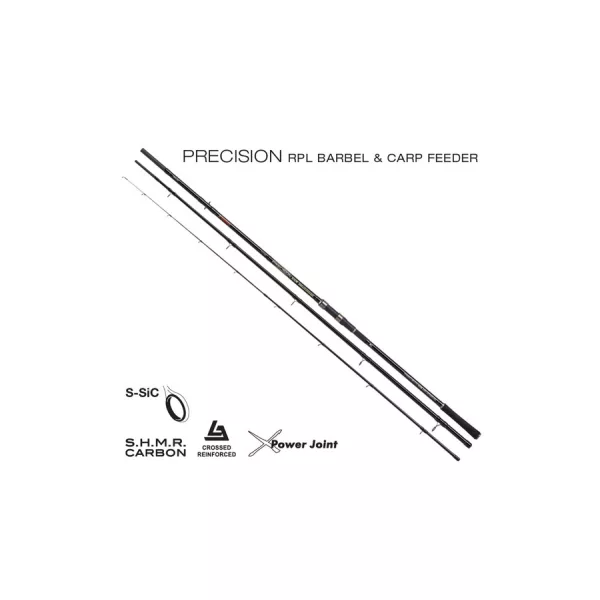 Trabucco Precision RPL Barbel & Carp 3,6m 150gr 3+2 parties Canne Feeder