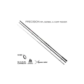   Trabucco Precision RPL Barbel & Carp 3,9m 150gr 3+2 parties Canne Feeder
