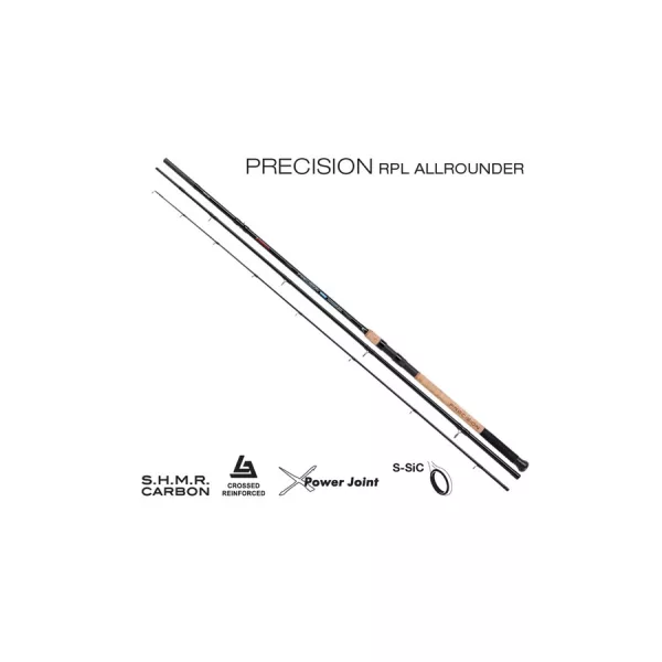 Trabucco Precision RPL Allrounder 3,9m 20-60gr Canne Match 3 pièces