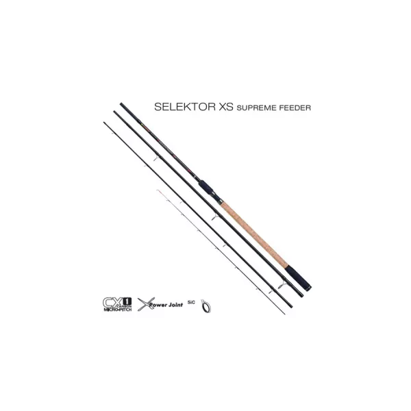 Trabucco Selektor XS Supreme 3,6m 80gr 3+3 pièces Canne Feeder
