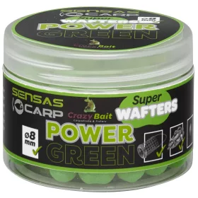 Sensas Wafters Super Power Green Ail 8mm Wafters 80gr