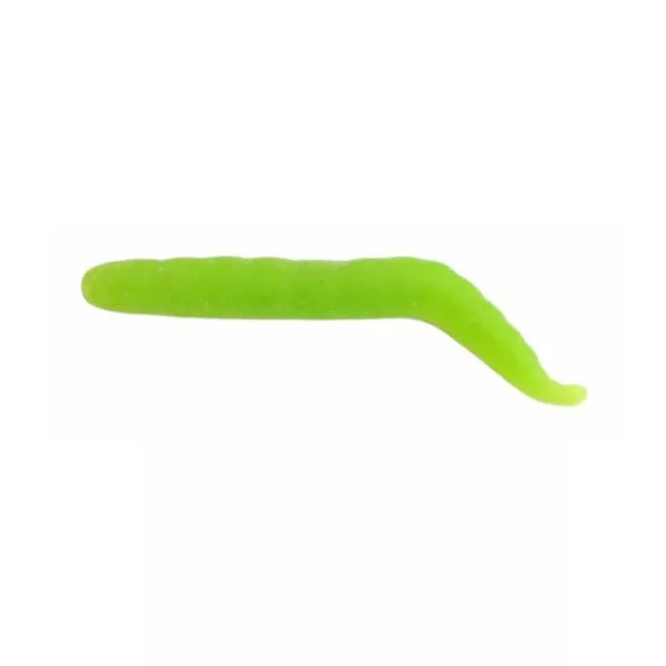 Trabucco Yummy Bait Brucona Vert Chartreuse Appât en Plastique 8 pièces