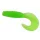 Trabucco Yummy Bait Curly Tail Vert Chartreuse 4cm Appât en plastique 8 pièces