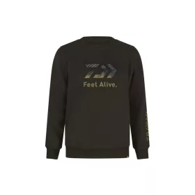 Daiwa D-Vec Crew Neck Zander Dark Olive Pulóver M