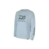 Daiwa D-VEC Crew Neck Trout Light Blue Pulóver XL