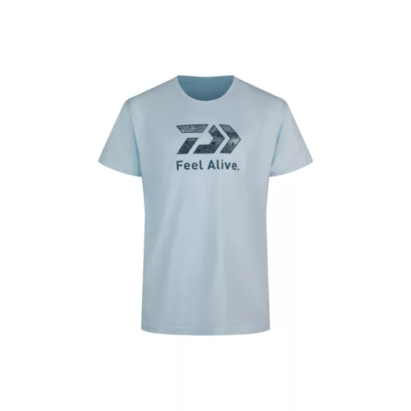 Daiwa D-VEC Trout Light Blue Póló L
