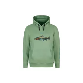 Daiwa Trout Pistaccio Kapucnis Pulóver XL